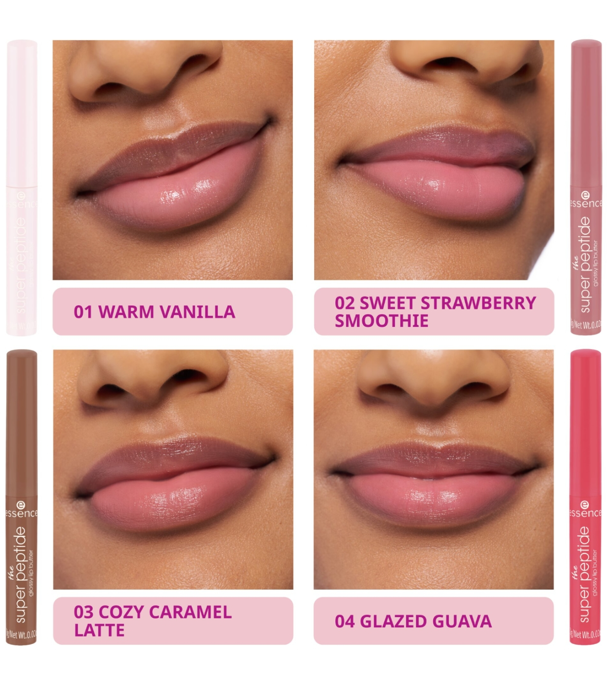 Set Bálsamo Labial The Super Peptide Glossy · detalle 3
