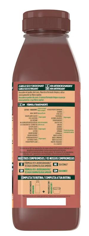 Fructis Hair Food Champú Alisador de Coco · detalle 1