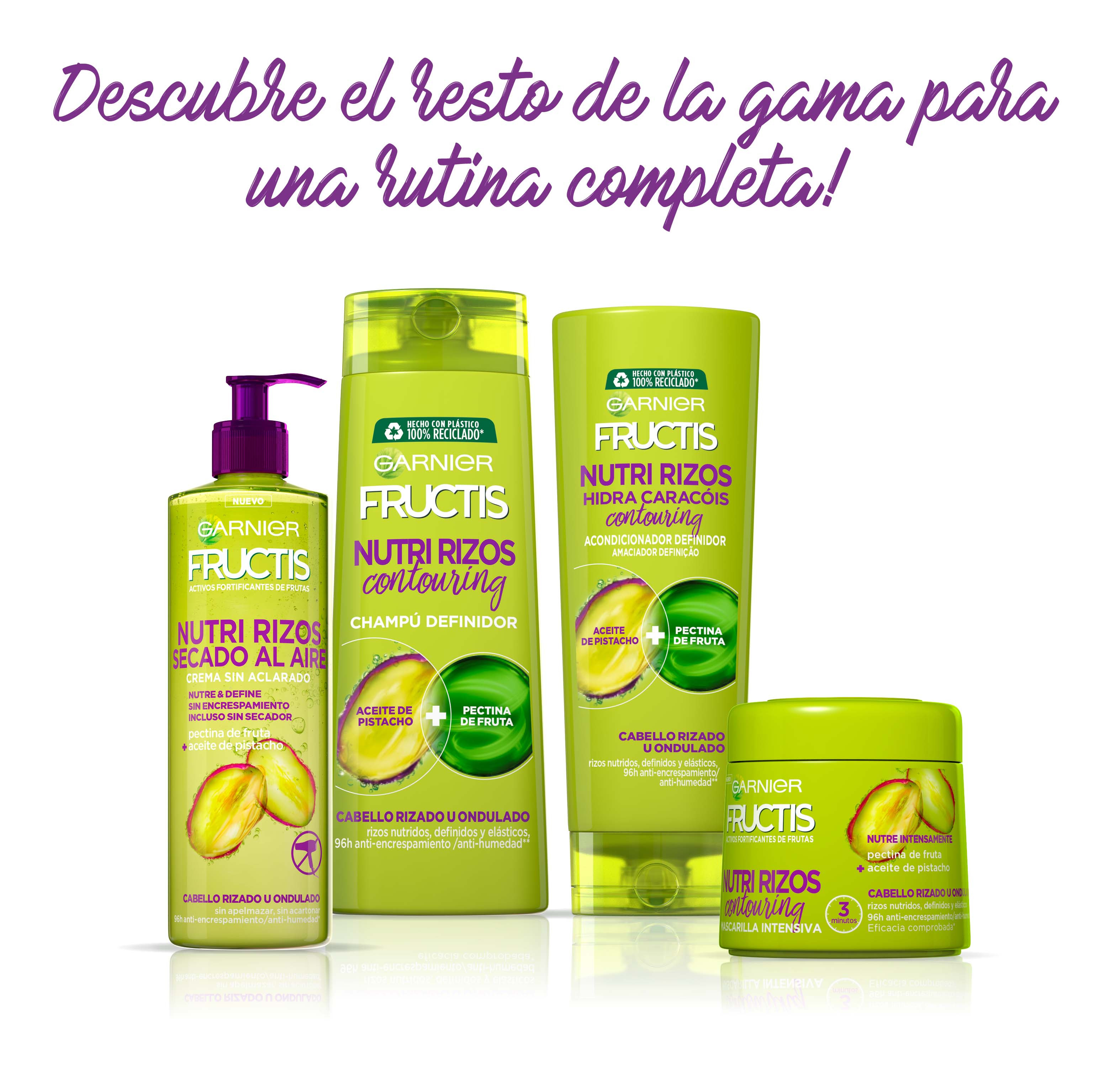 Fructis Nutri Rizos Contouring Champú Pelo Rizado u Ondulado · detalle 3
