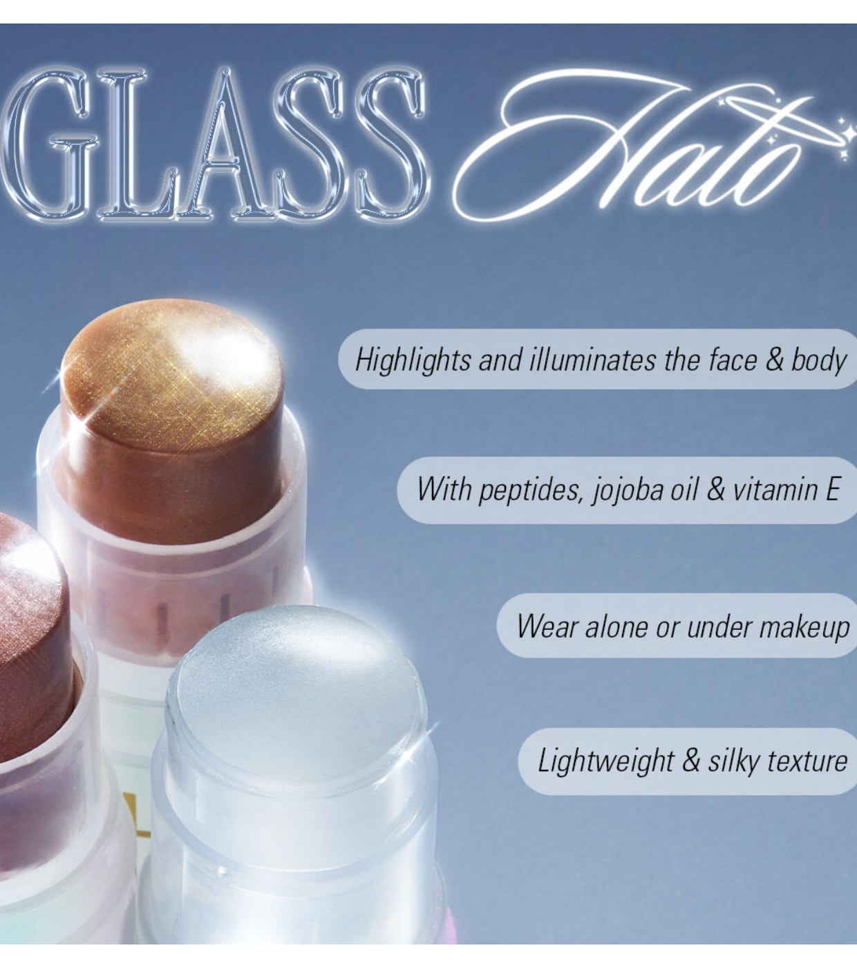 Glass Halo Highlighter Stick Iluminador · detalle 4