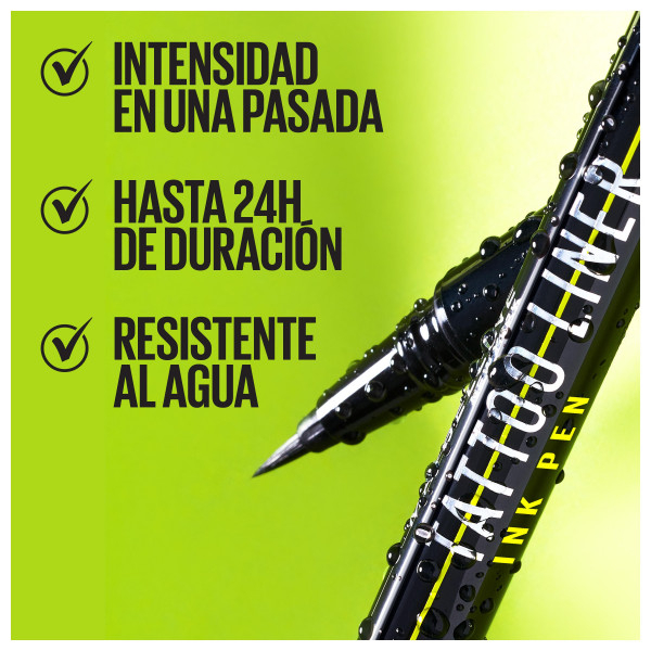 Tattoo Liner Ink Pen Eyeliner en formato rotulador Waterproof · detalle 2