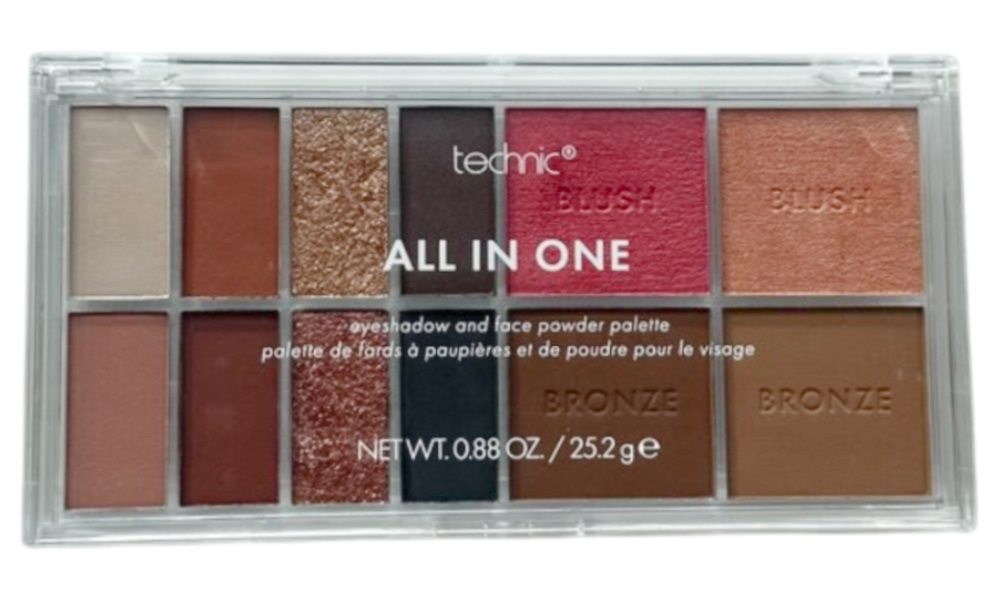 Technic Paleta de Sombras y Rostro All in One