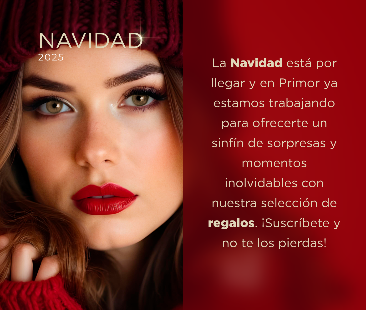 Regalos de Navidad 2025 Perfumerías Primor