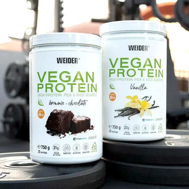 Vegan Protein Complemento alimenticio vegano en polvo