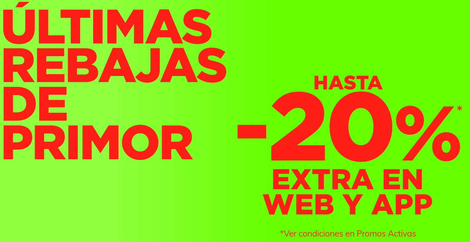 Últimas rebajas de Primor