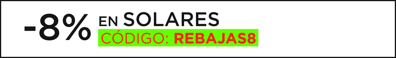 8% extra en solares