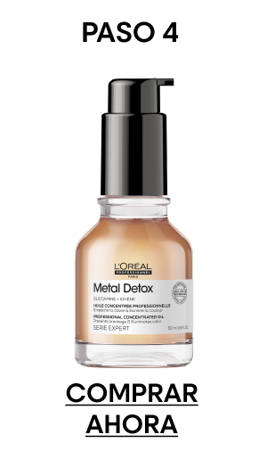 Metal Detox Crema sin aclarado para cabello dañado