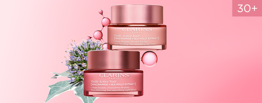 clarins más de 30